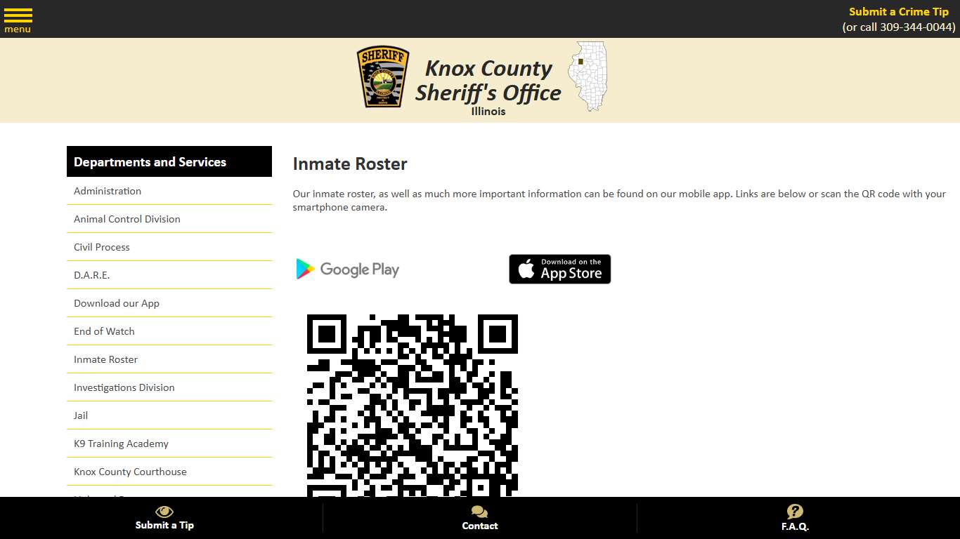 Inmate Roster | Knox County Sheriff IL